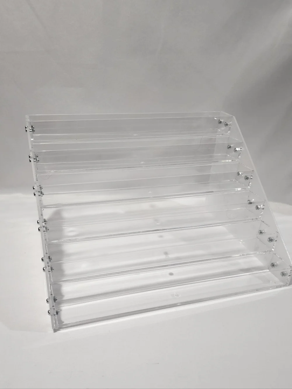 Clear Acrylic 6-Tier Lipstick & Cosmetic Organizer - Brand